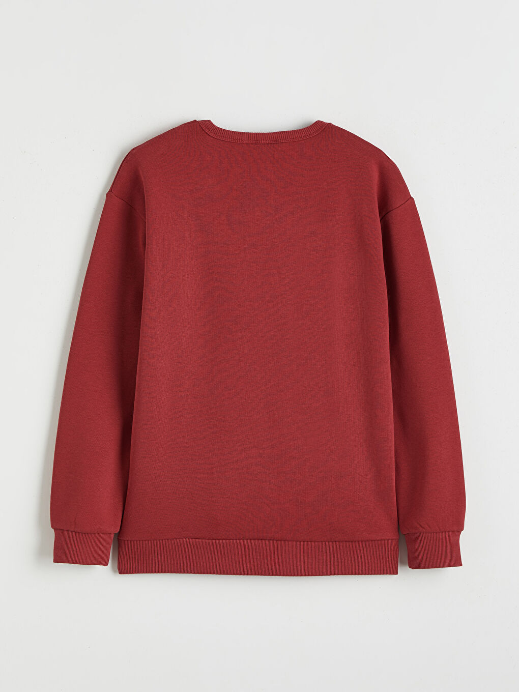 Kırmızı Galatasaray Baskılı Erkek Çocuk Kalın Sweatshirt-1