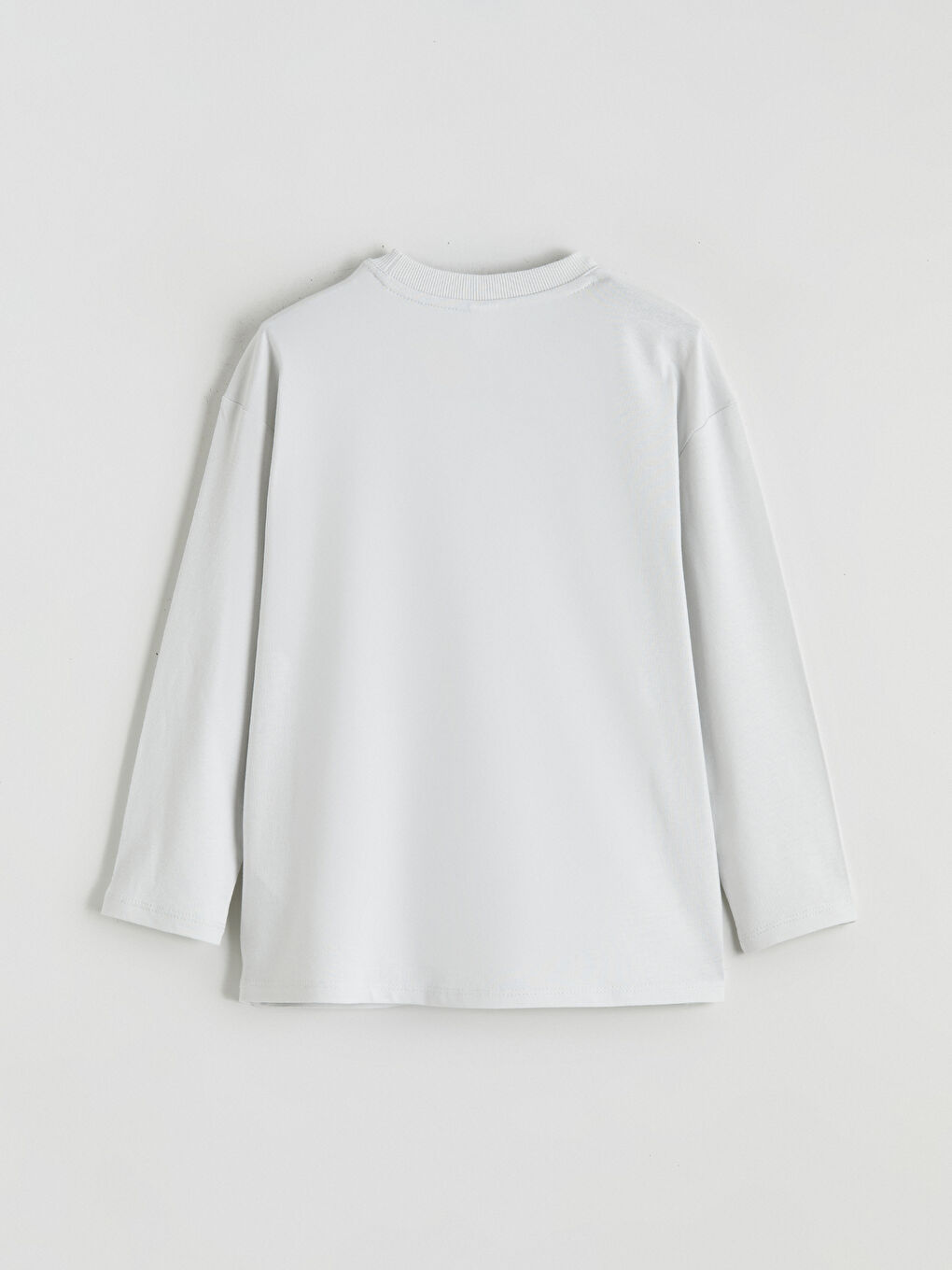 Gri Bisiklet Yaka Baskılı Erkek Çocuk Tişört 2'li-3