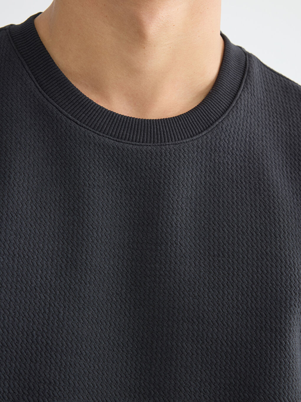 Crew Neck Men's Sweatshirt-2