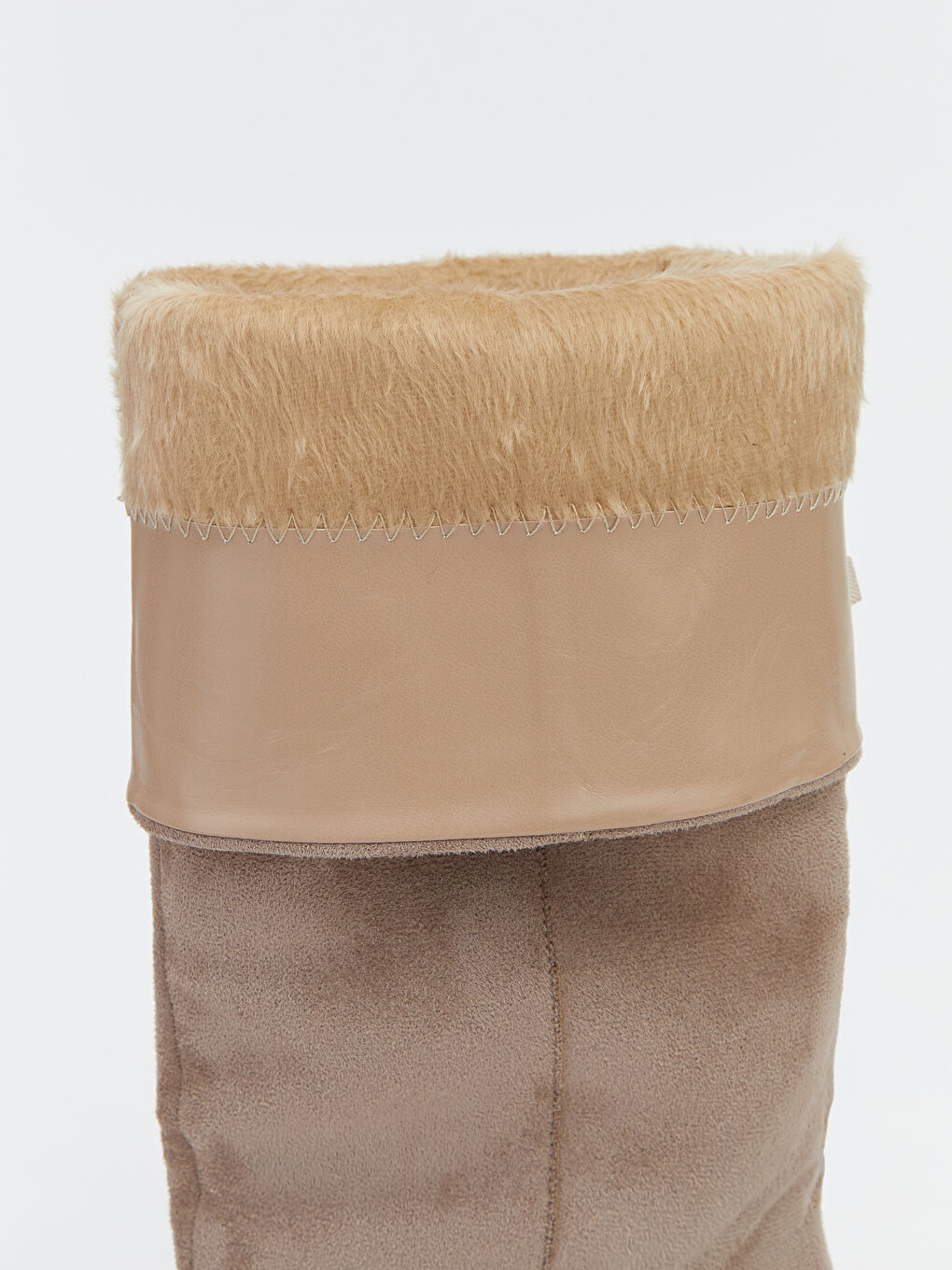 Women's Suede Look Boots-5