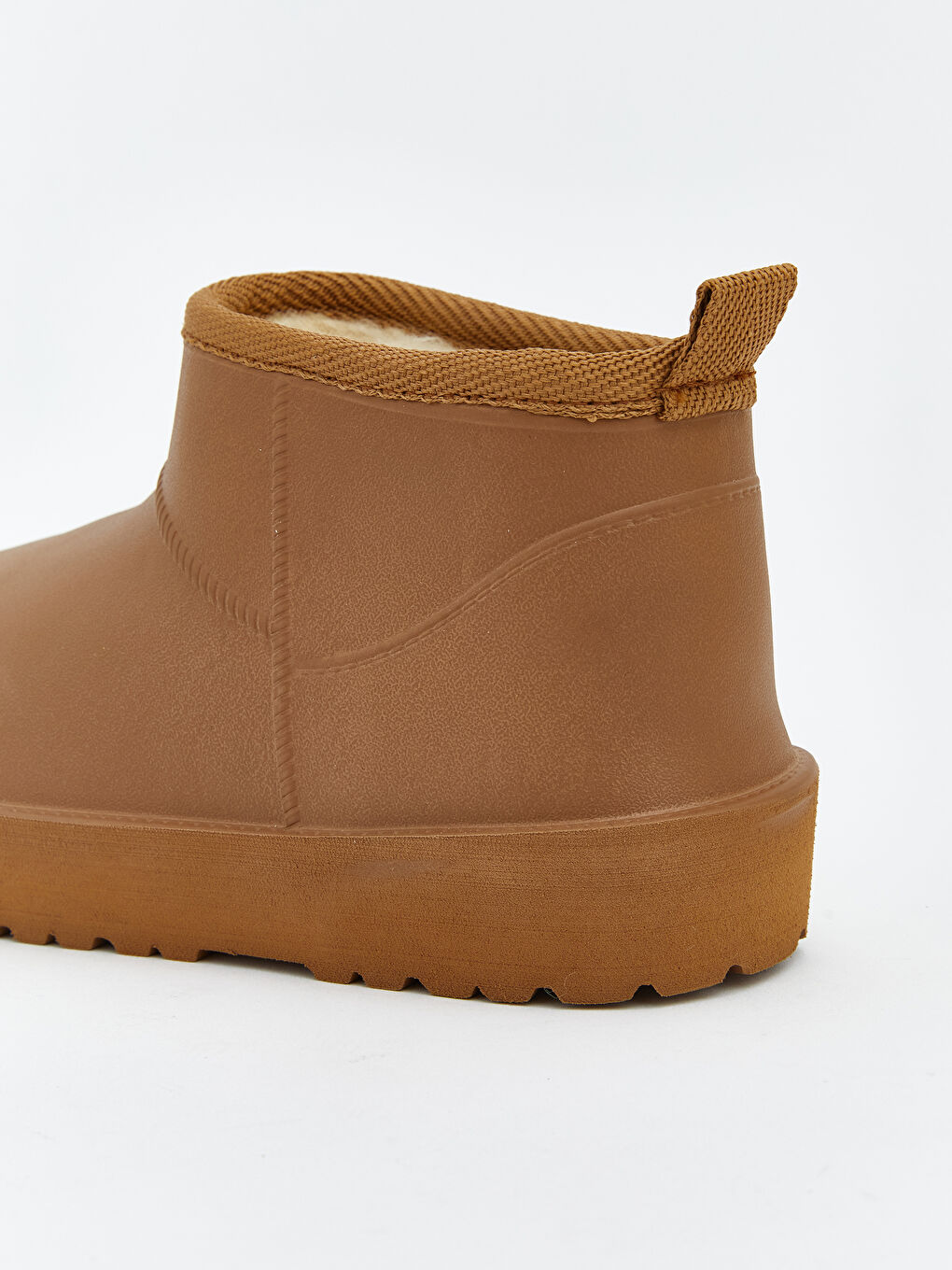 Bej Süet Görünümlü Kız Çocuk Bot-4