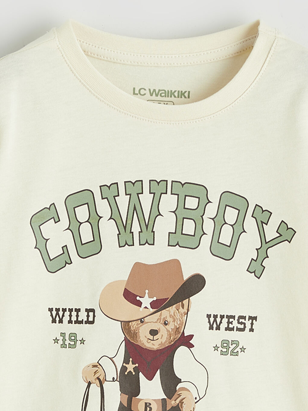 Teddy Bear Printed Boys' Pyjamas Set Family Combination-2