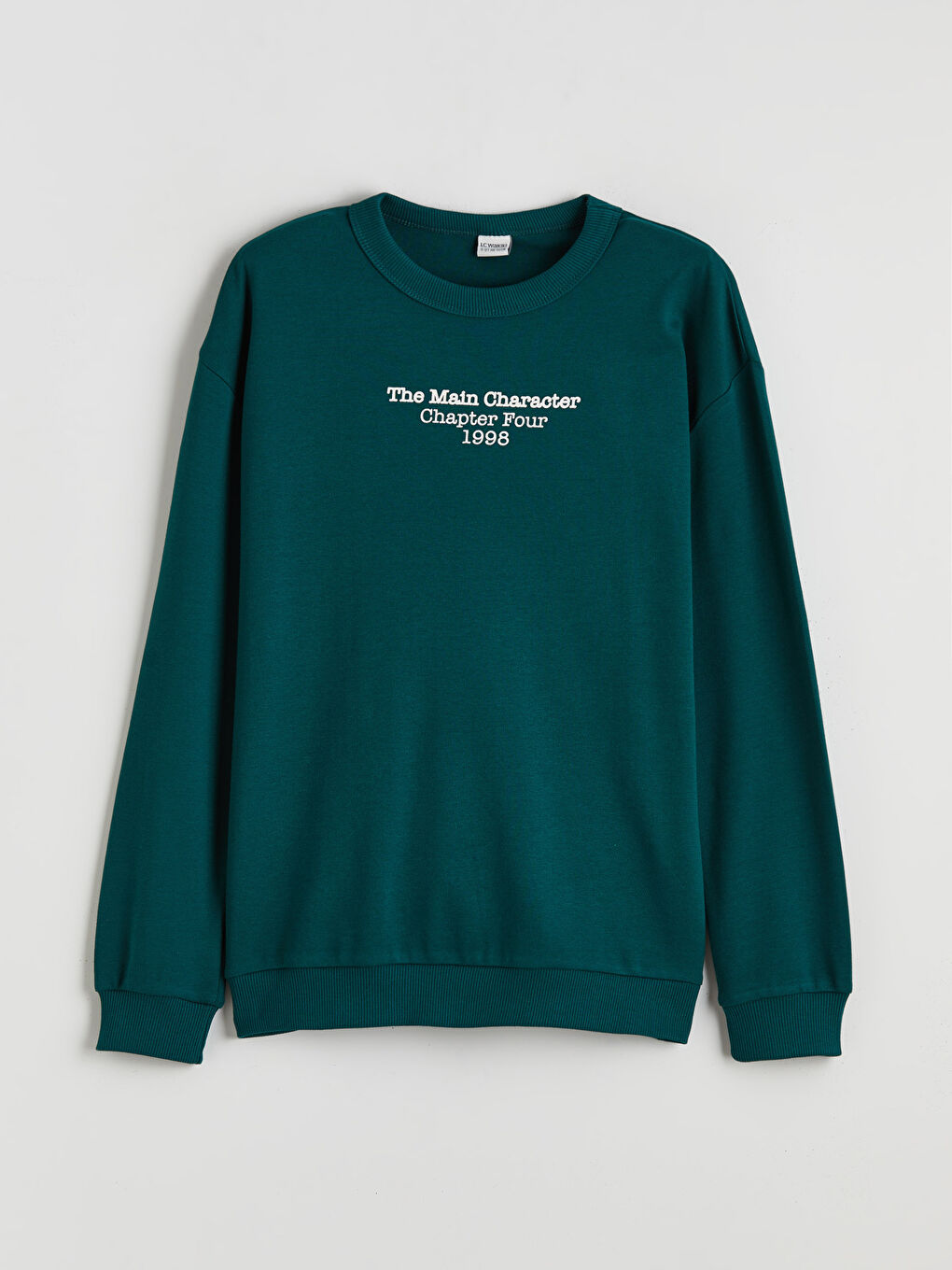 Crew Neck Printed Boys' T-Shirt