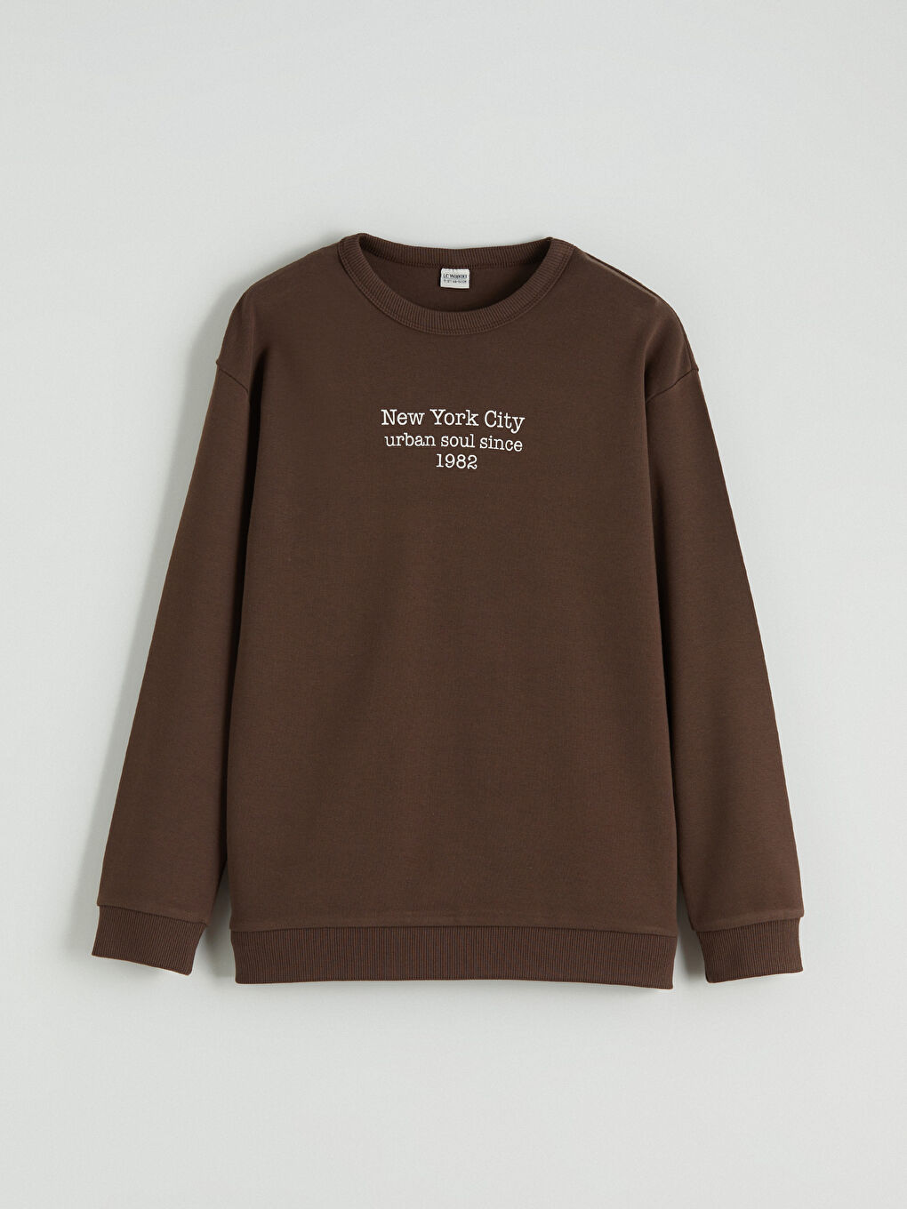Crew Neck Printed Boys' T-Shirt