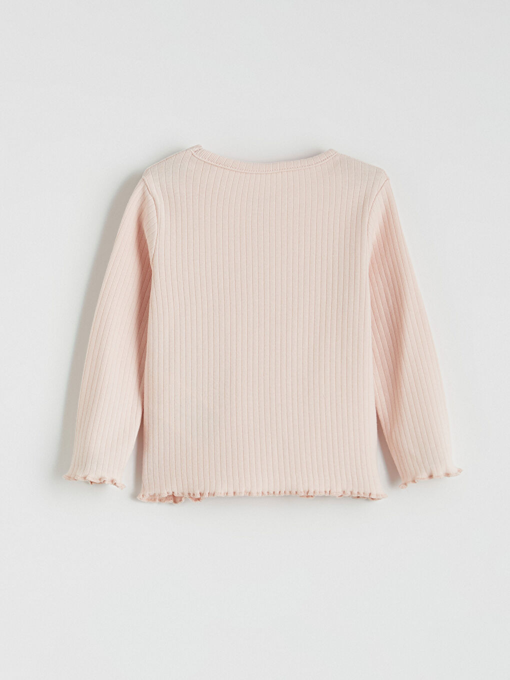 Ekru Bisiklet Yaka Baskılı Kız Bebek Bluz 3'lü-9