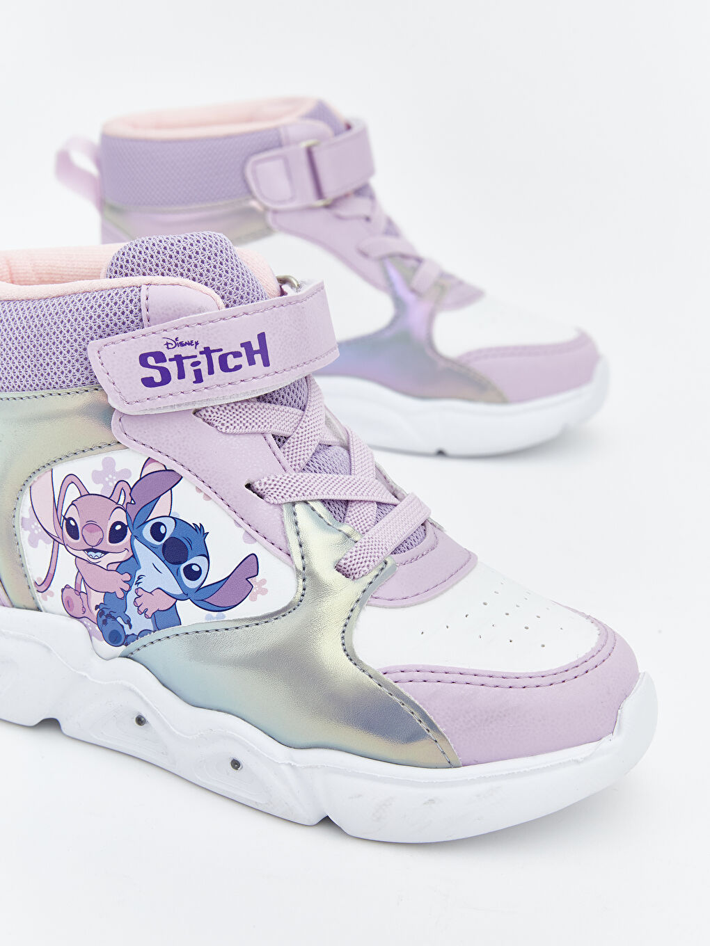 Lilo and Stitch Printed Baby Girls' Sneakers-3