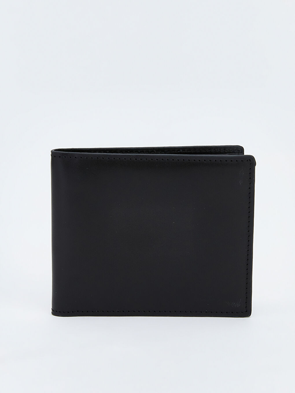 Siyah Deri Görünümlü Erkek Cüzdan