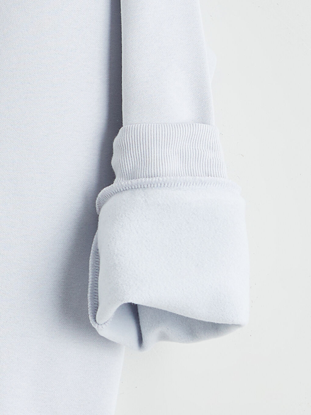 Mavi Bisiklet Yaka Baskılı Kız Çocuk Kalın Sweatshirt-2