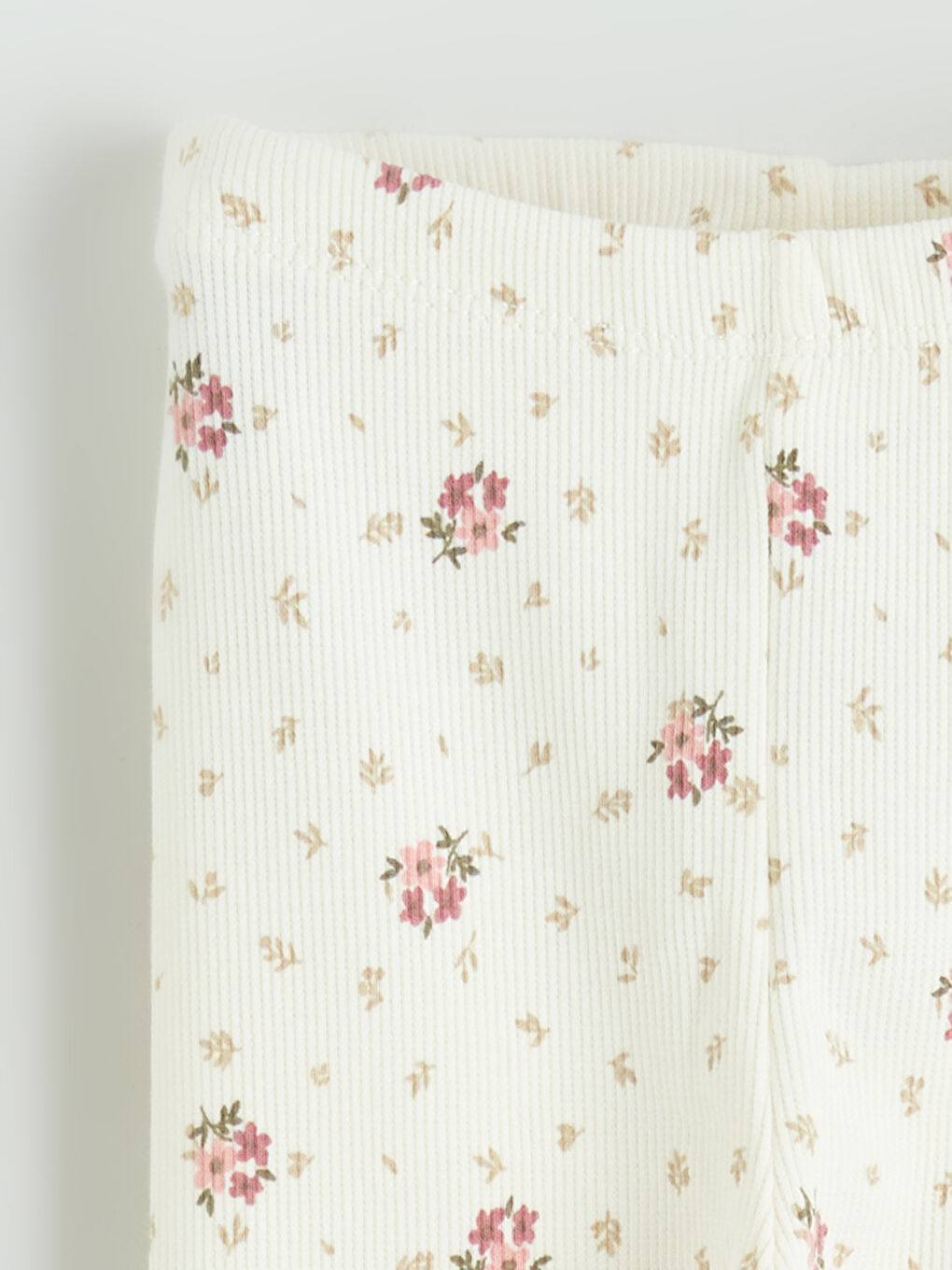 Elasticated Waist Floral Baby Girls' Leggings 3-pack-4