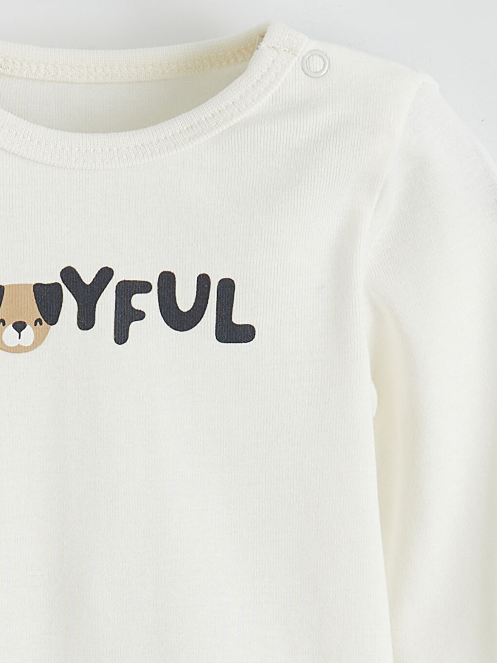 Gri Baskılı Erkek Bebek Takım 3'lü-5