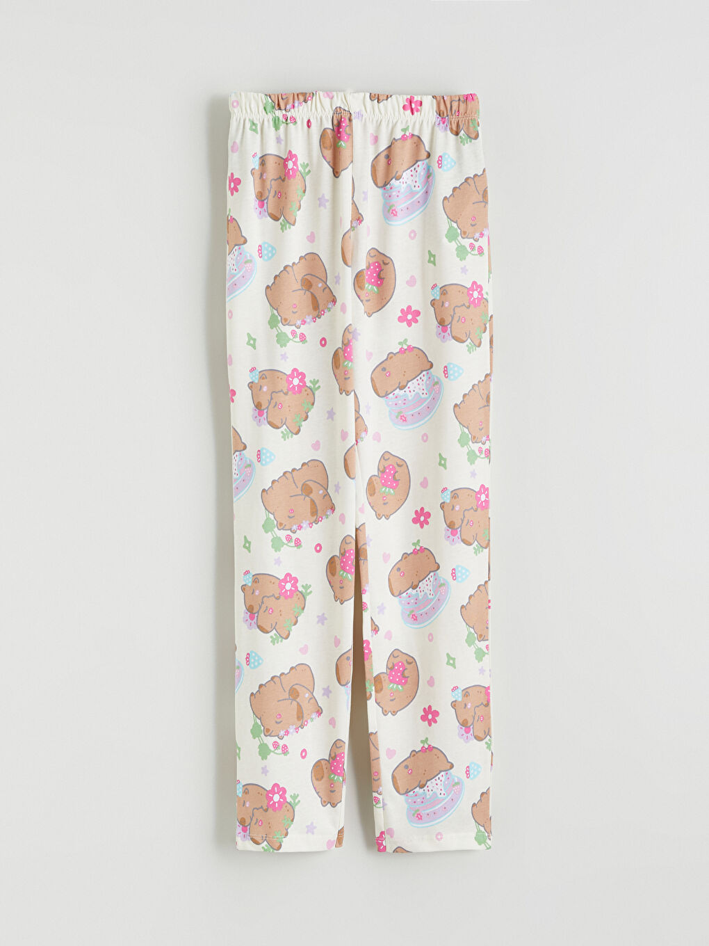 Komplet pidžama za devojčice, sa okruglim izrezom-4