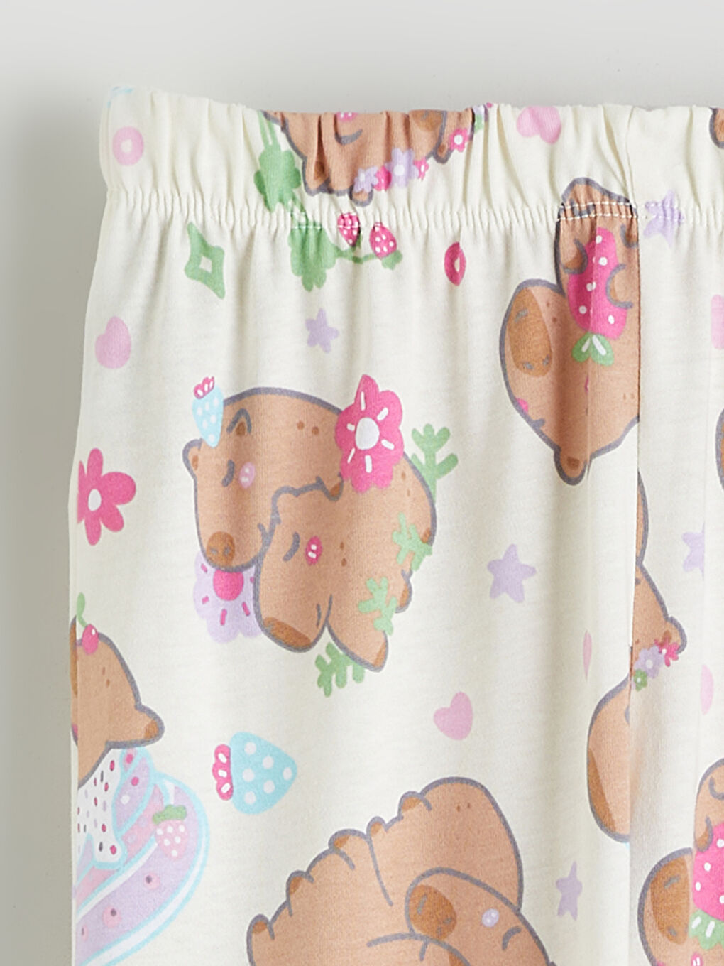 Komplet pidžama za devojčice, sa okruglim izrezom-5