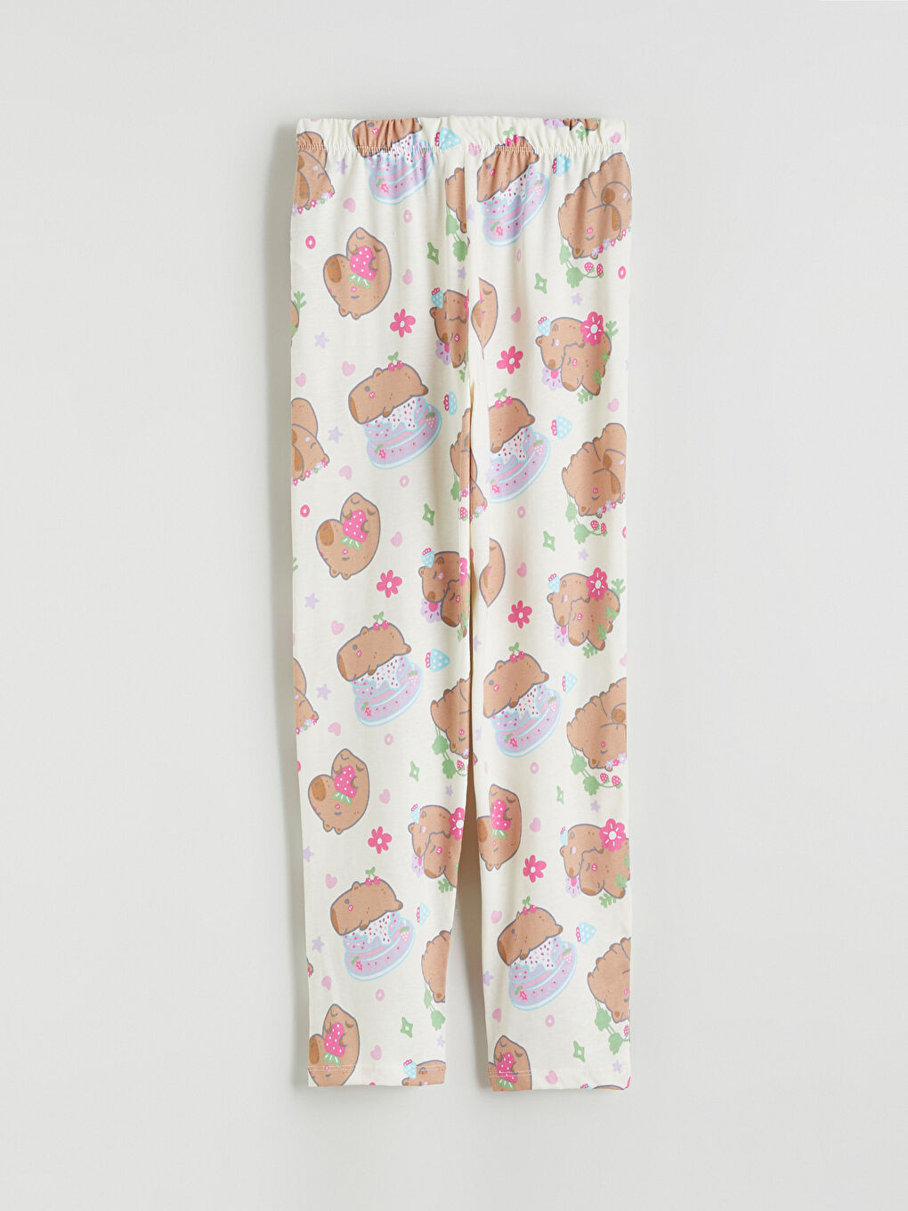 Komplet pidžama za devojčice, sa okruglim izrezom-6