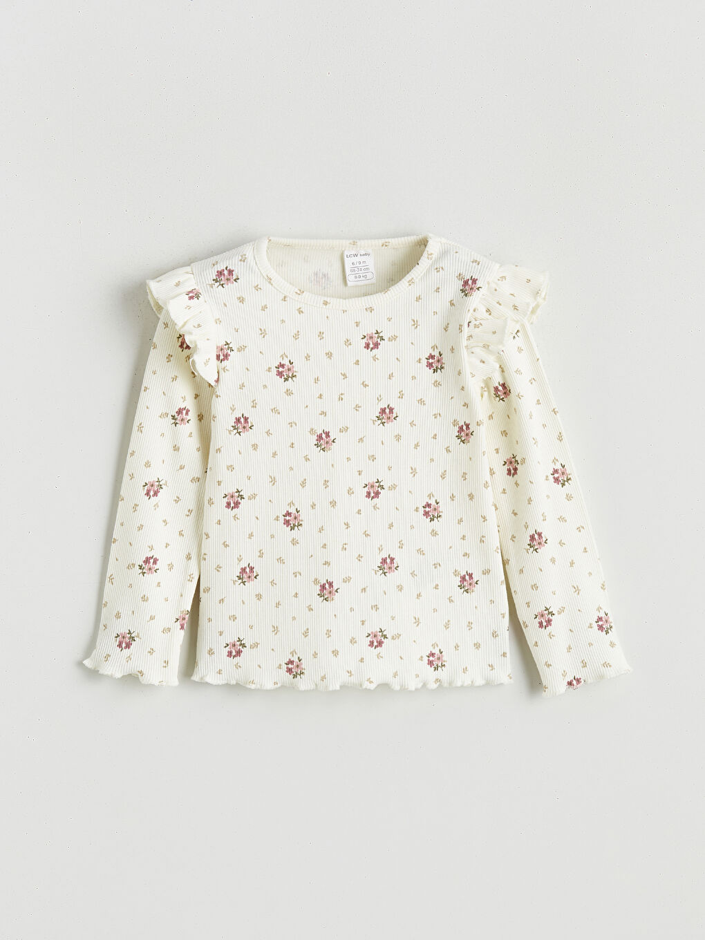 قميص كول مدور بنات صغار 3-باك-7