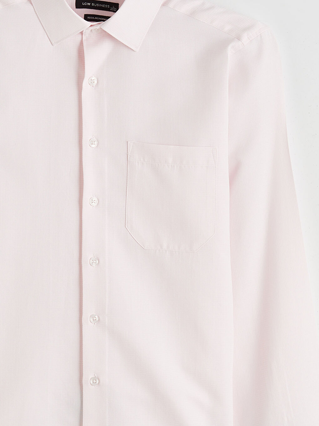 Pembe Regular Fit Erkek Gömlek-1