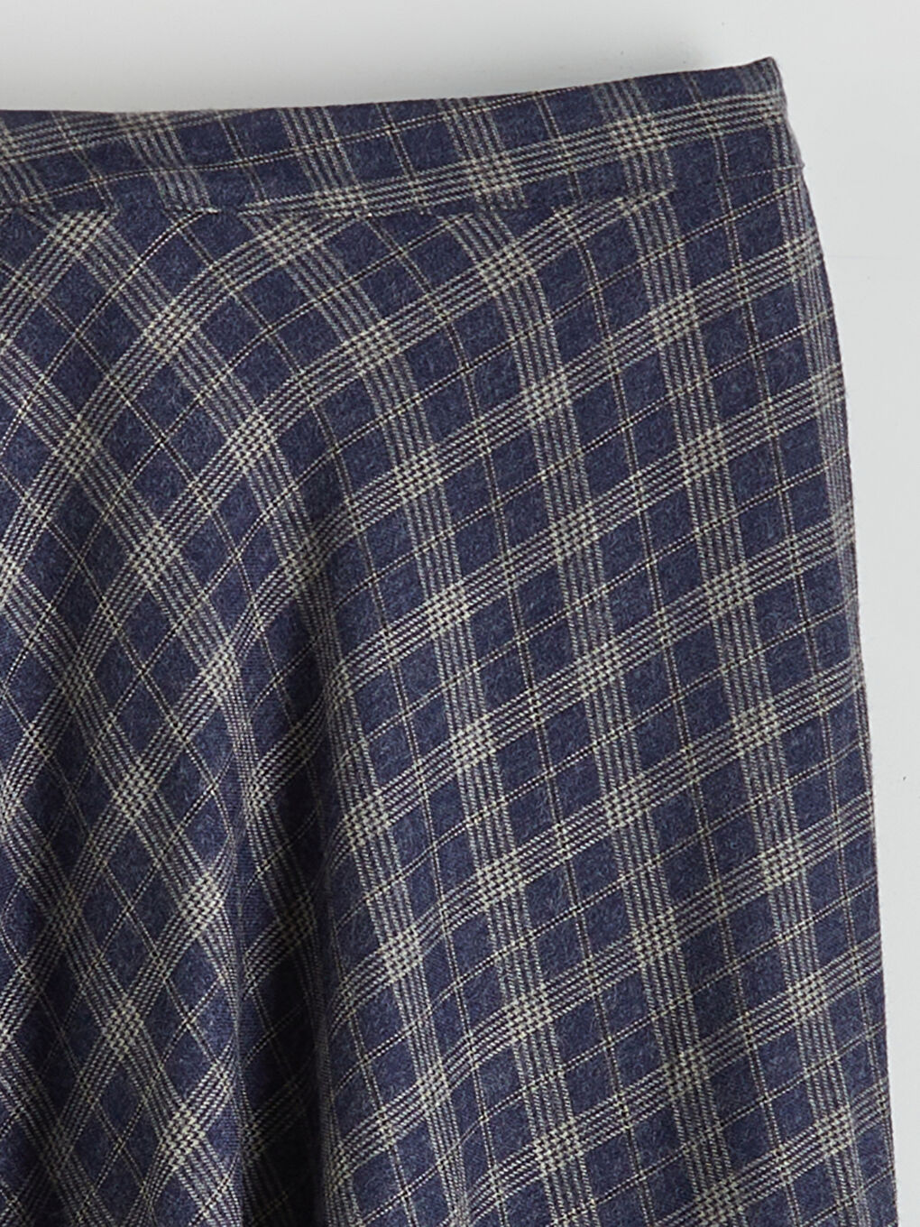 Женщины Синий Юбка-1