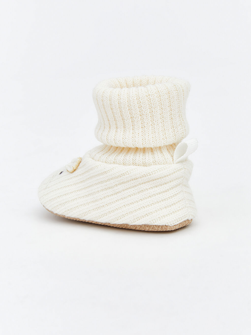 Animal Figured Baby Girls' Sock Slippers-4