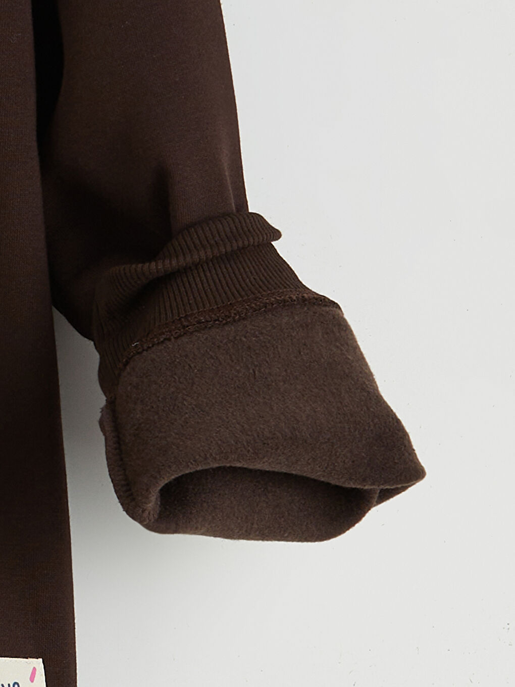 سويتشيرت غليظ واسع كول مدور نساء-6