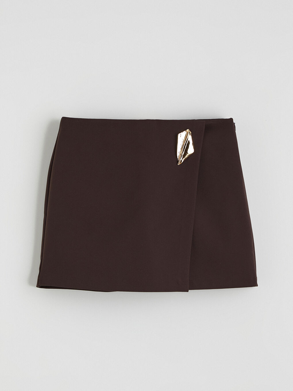 Zip-Up Waist Skort-7