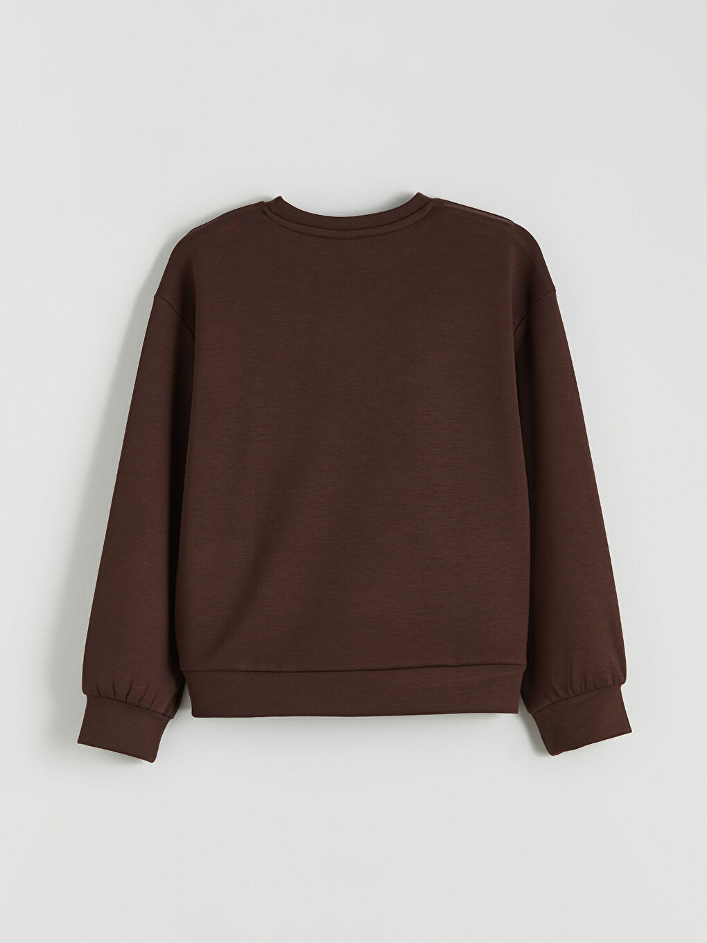 Mürdüm Bisiklet Yaka Kız Çocuk Soft Touch Sweatshirt ve Eşofman Altı-3
