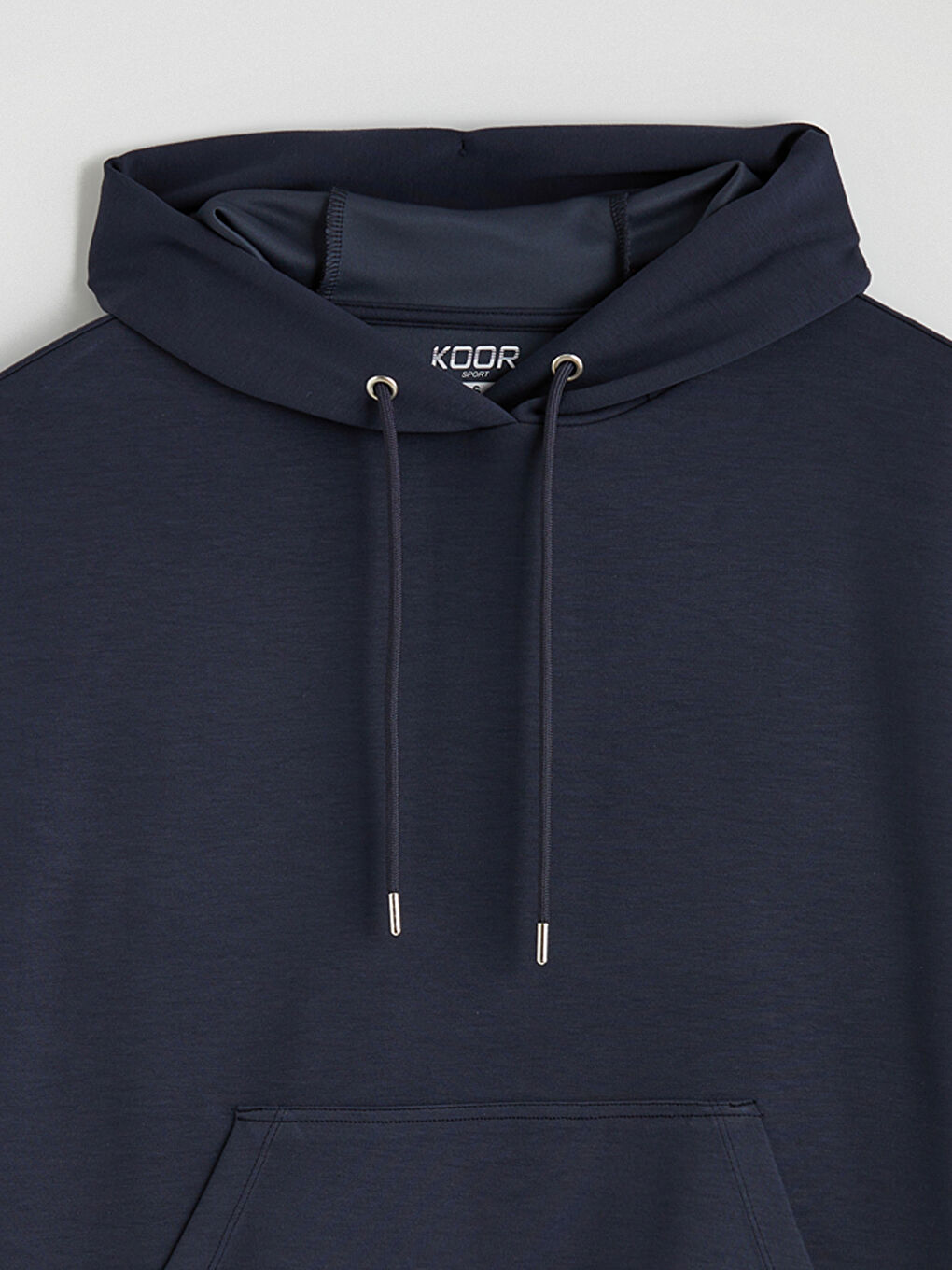 Antrasit Kanguru Cepli Kadın Hoodie-5
