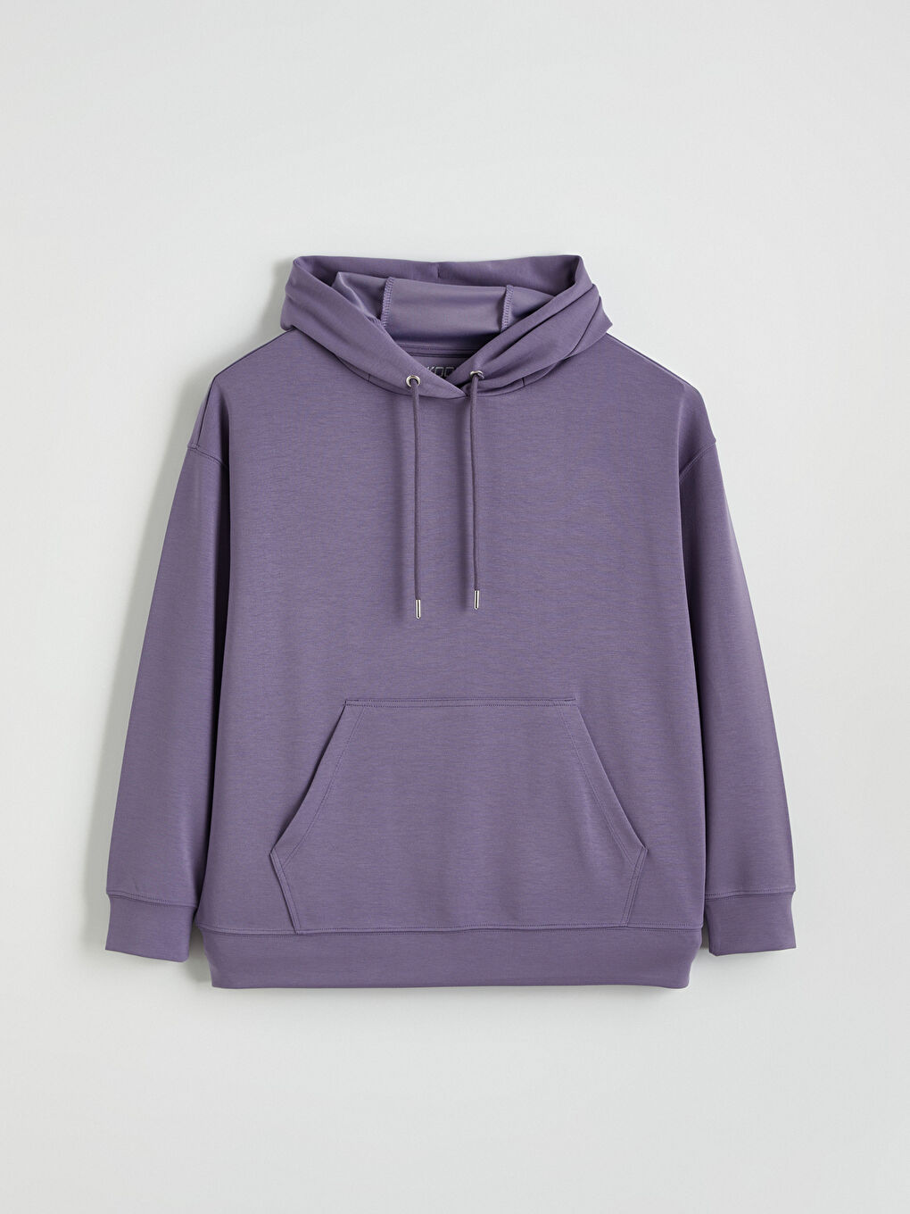 Mürdüm Kanguru Cepli Kadın Hoodie