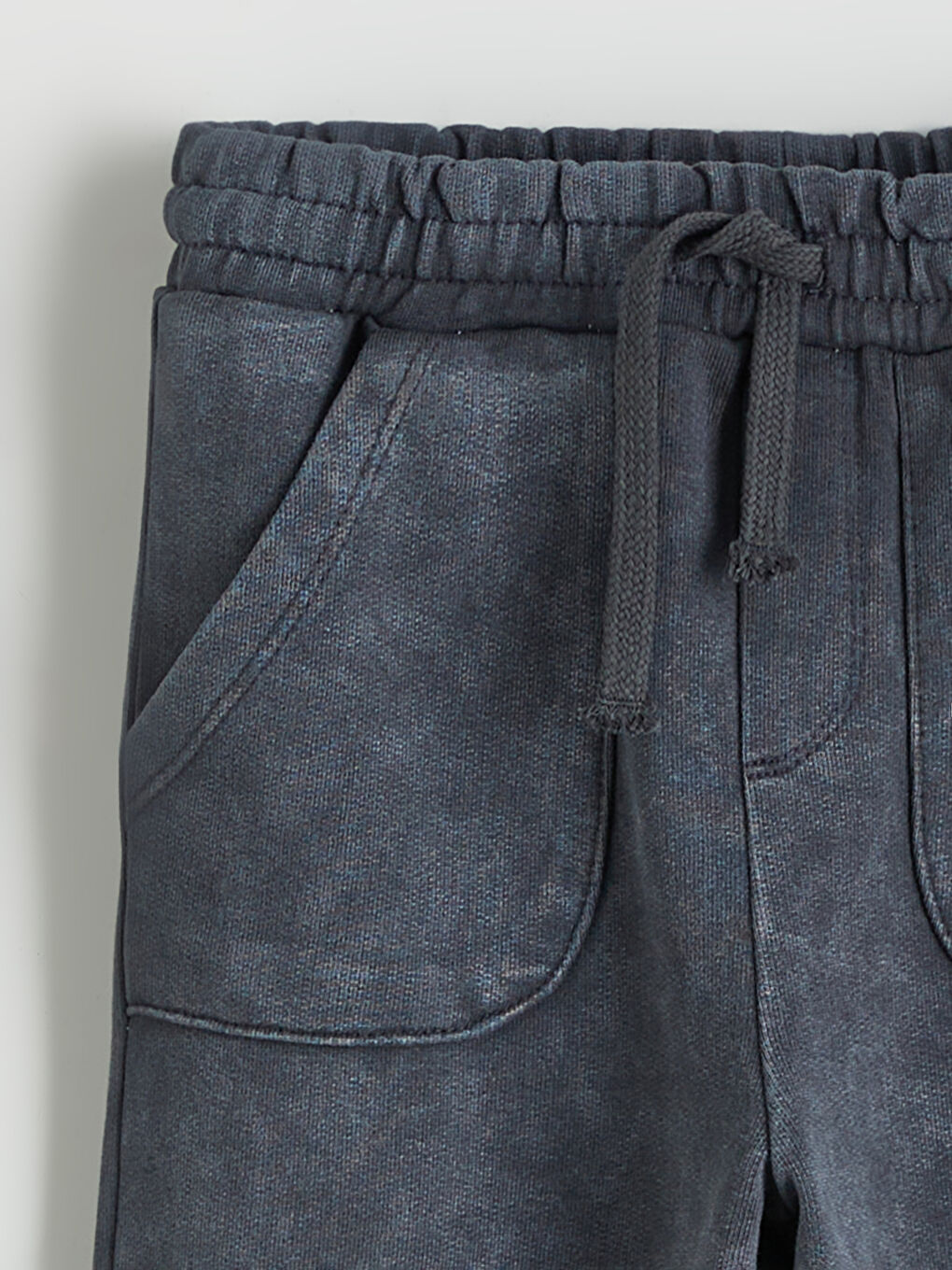 Antrasit Bisiklet Yaka Erkek Çocuk Eşofman Takımı-6