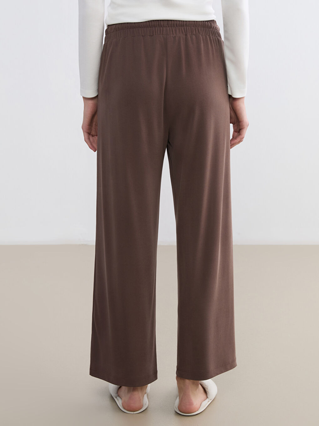 Elastischer Bund Pyjama-Hosen für Damen-3