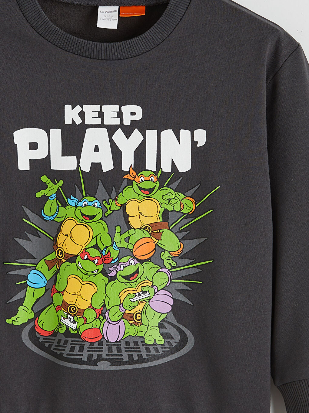 Printed Boys' Sweatshirt-2