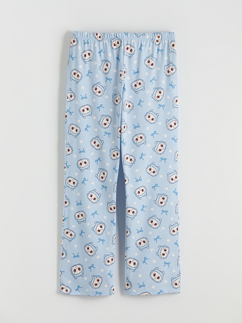 Σετ Πιτζάμες με Εκτύπωση και Στρογγυλή Λαιμόκοψη για Γυναίκες-7