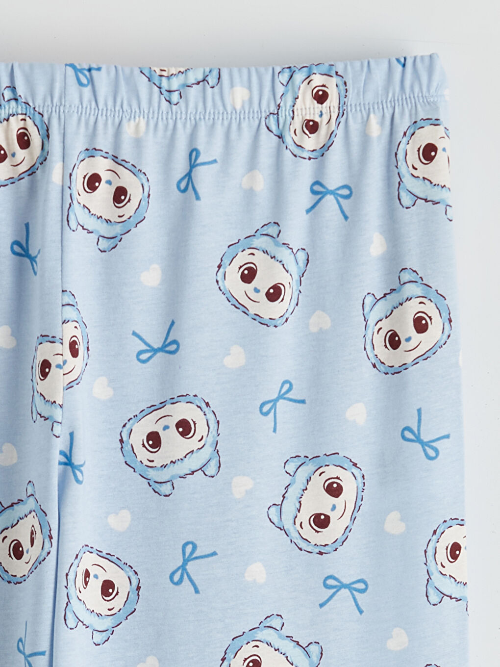 Σετ Πιτζάμες με Εκτύπωση και Στρογγυλή Λαιμόκοψη για Γυναίκες-8