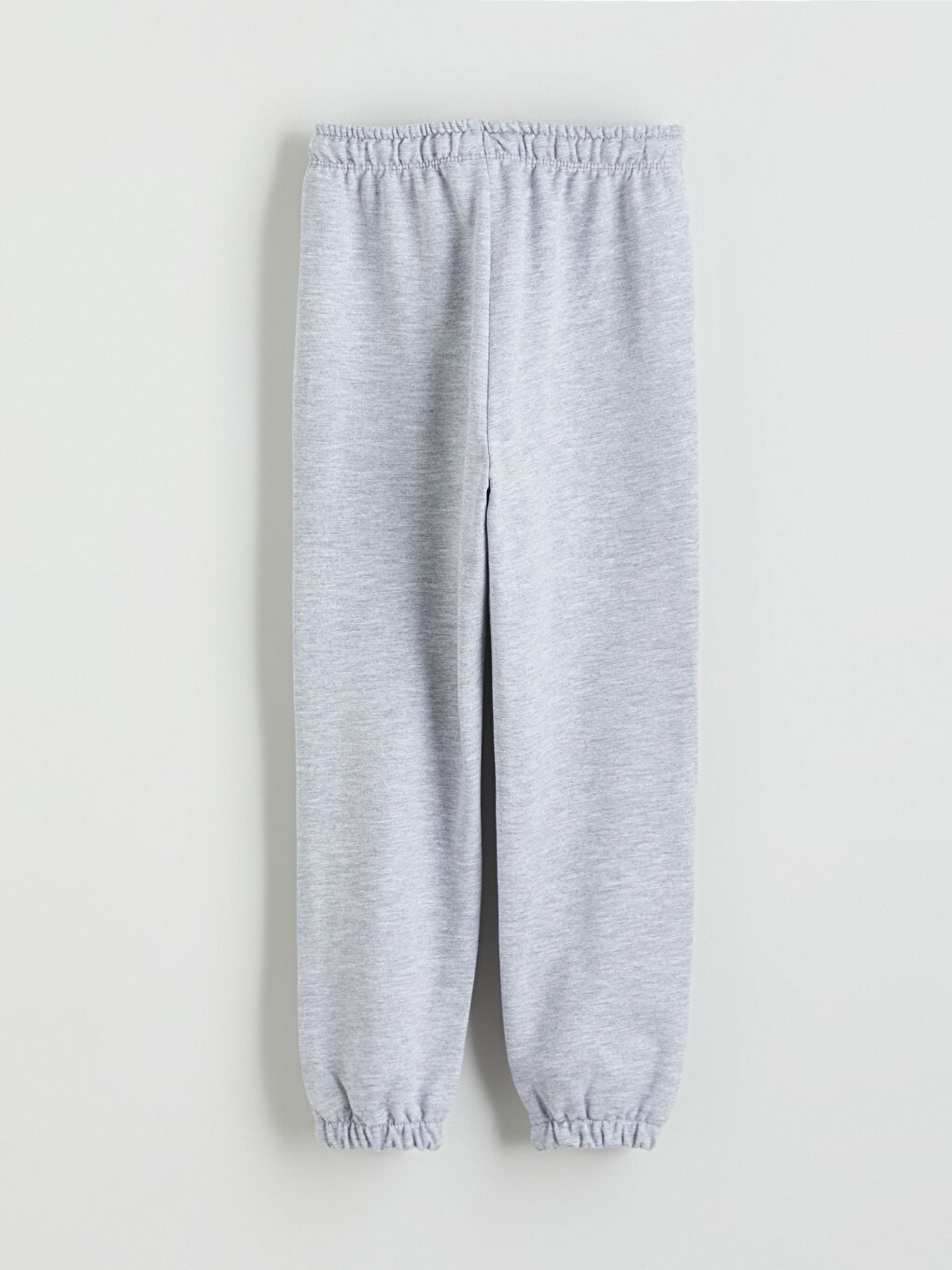 Gri Beli Lastikli Erkek Çocuk Jogger Eşofman Altı-2