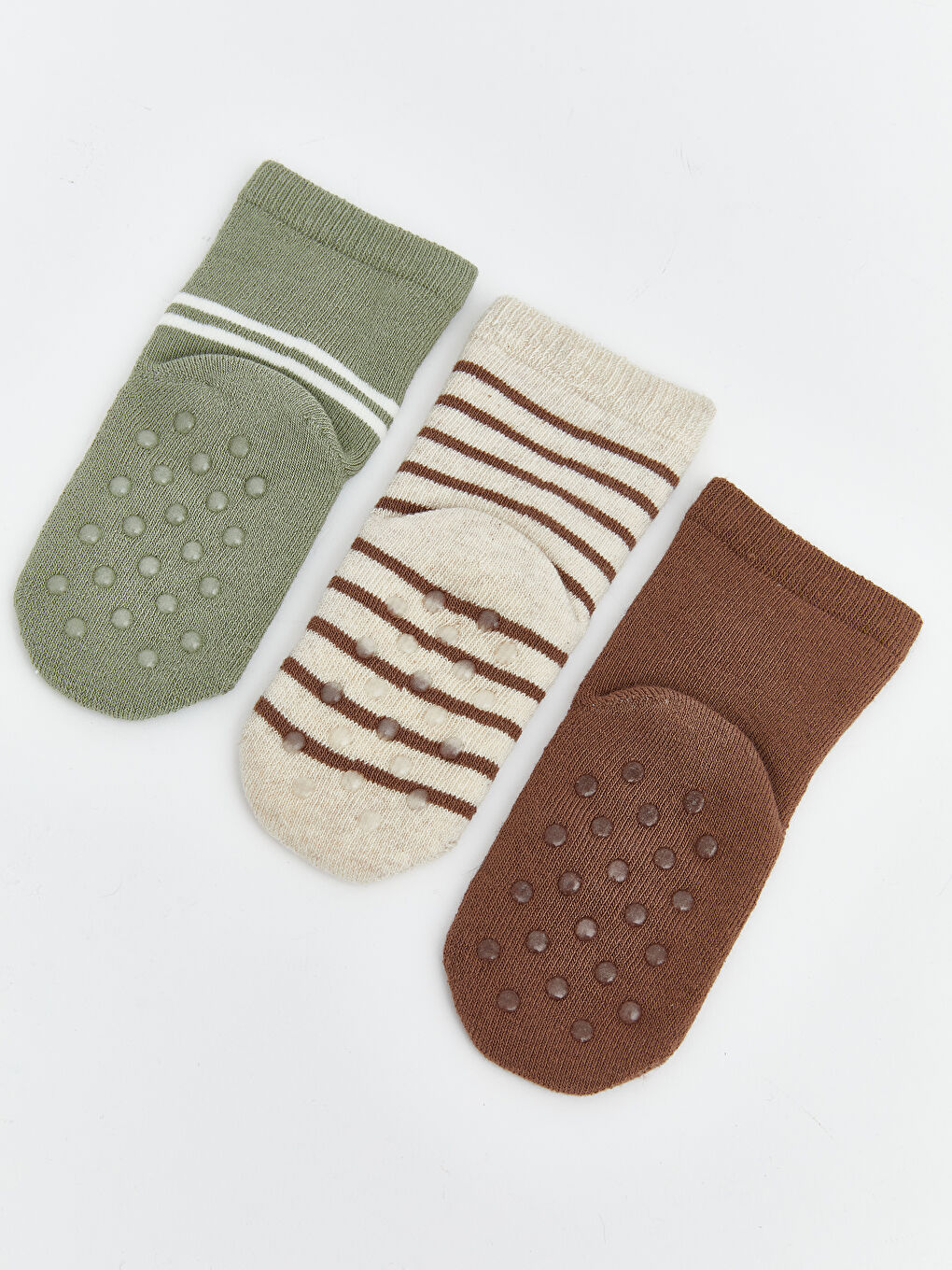 جورابە پەنجەکوتەی منداڵی کوڕ چاپکراو ٣ دانە-2