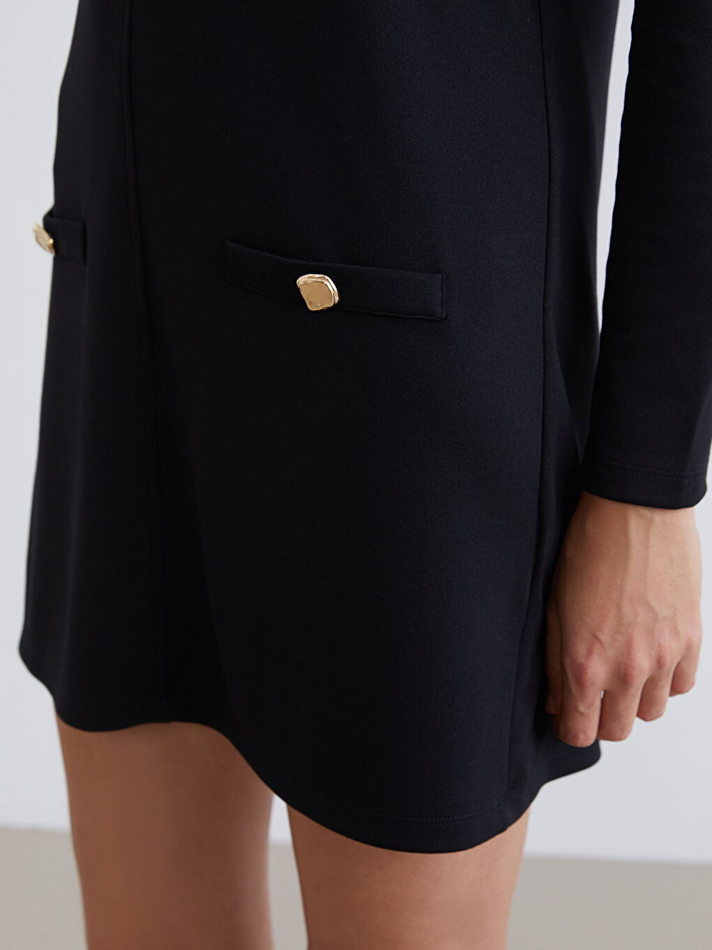 فستان ميني بكول مدور-2