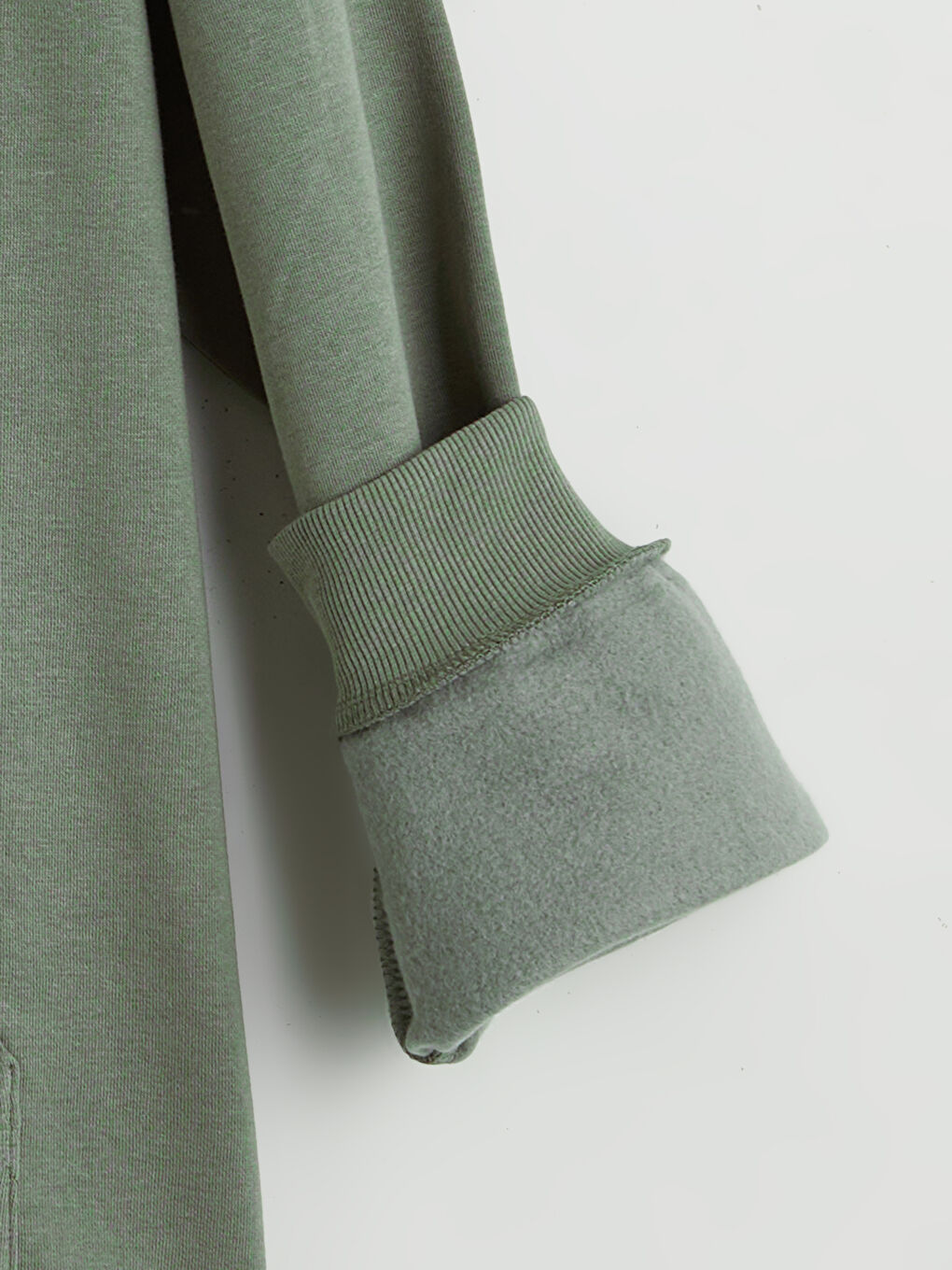 Hooded Boys' Thick Zip-Up Sweatshirt-1