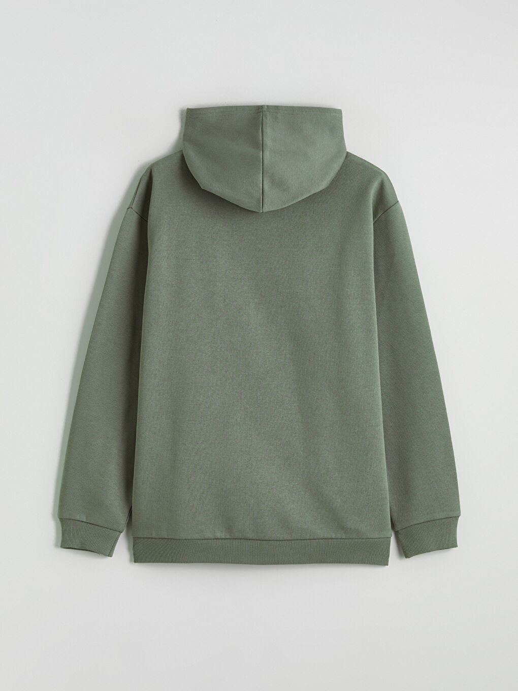 Hooded Boys' Thick Zip-Up Sweatshirt-3