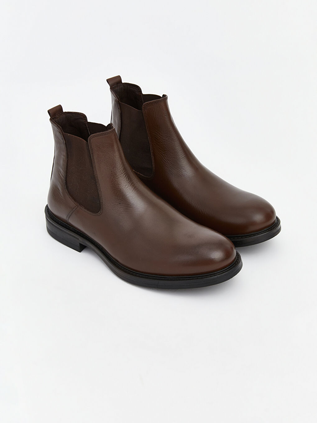 Kahverengi Erkek Hakiki Deri Bot