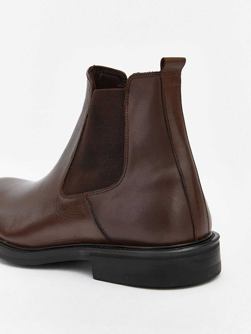 Kahverengi Erkek Hakiki Deri Bot-4