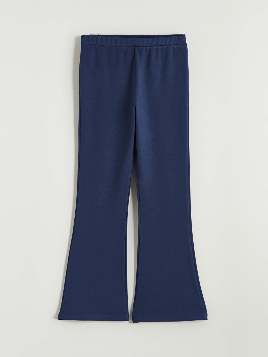 Ekru Bisiklet Yaka Stitch Baskılı Kız Çocuk Sweatshirt ve Tayt-5