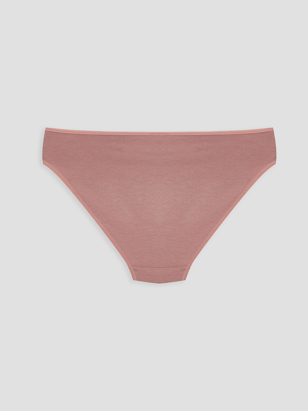 Pembe Düz Bikini Külot-1