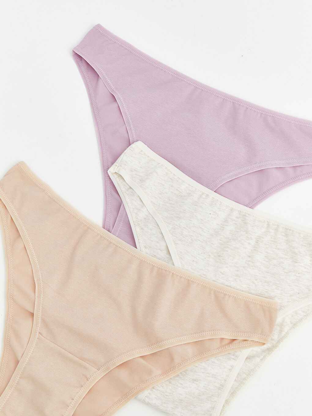 Gri Brazilian Külot 3'lü-2