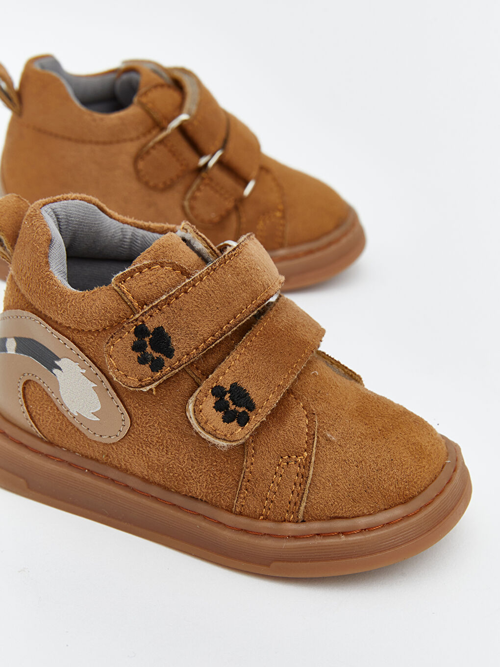 Bej Cırt Cırtlı Erkek Bebek Bot-2