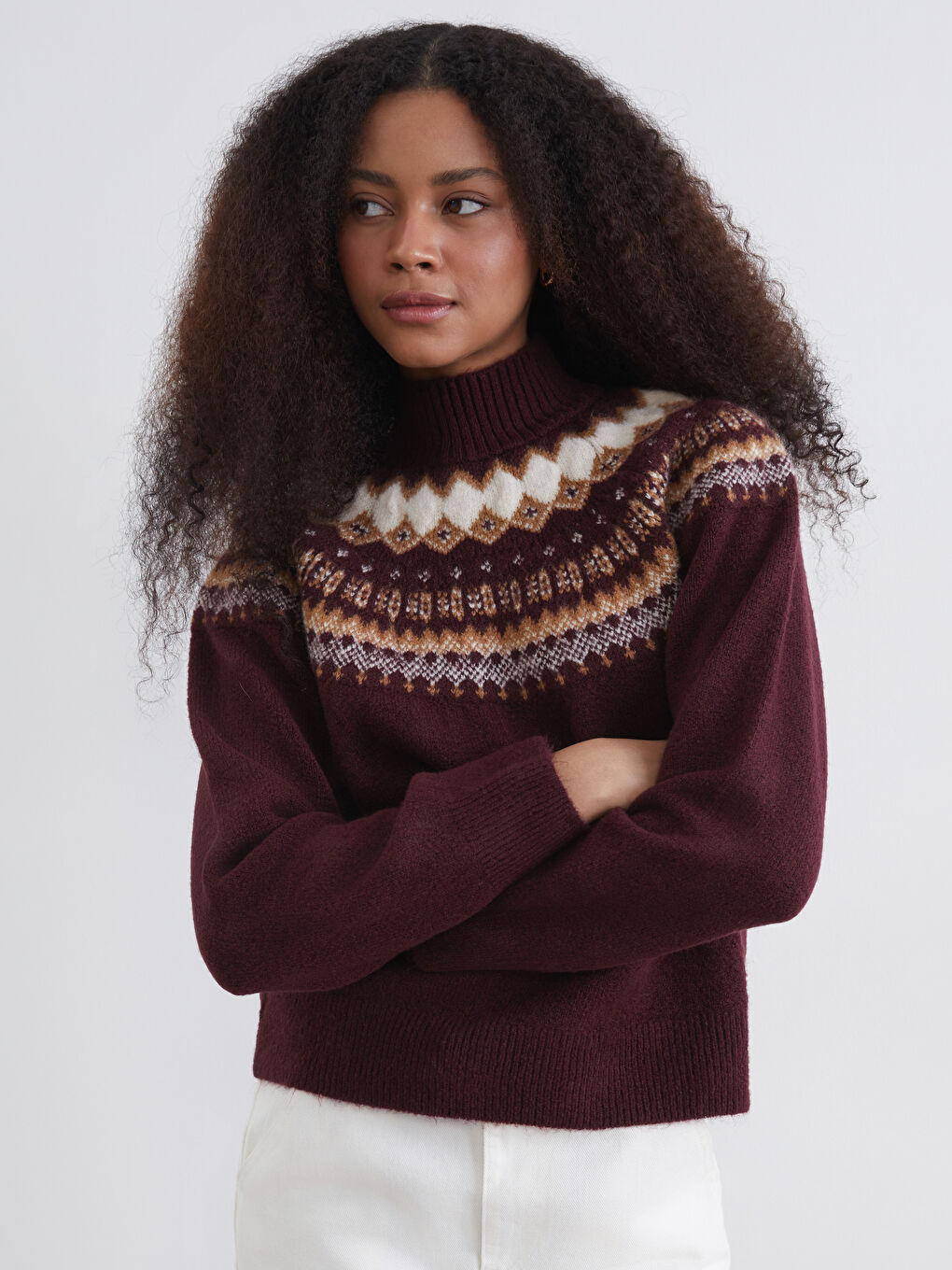 Woman BORDEAUX Sweater