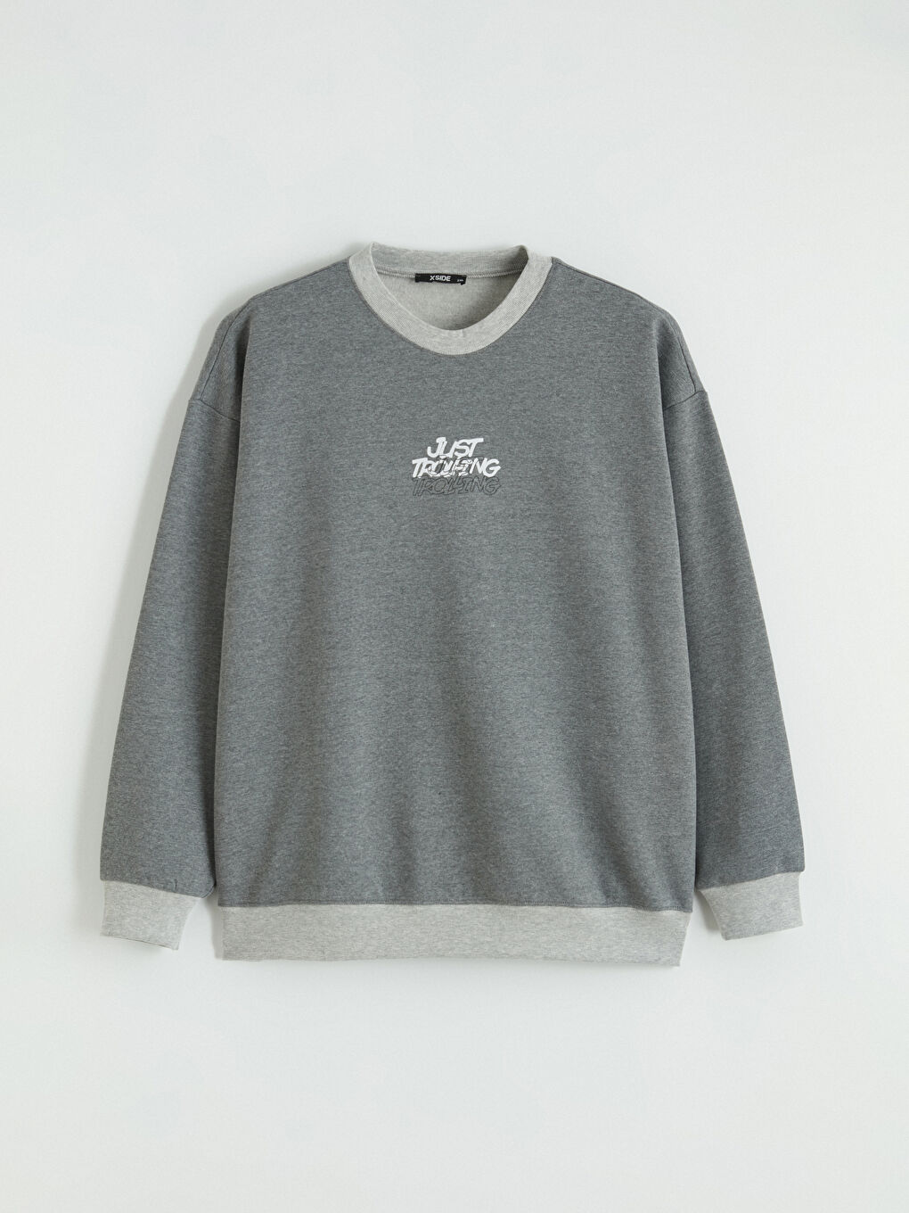 Sweat-shirt Homme Imprimé Col Rond-3