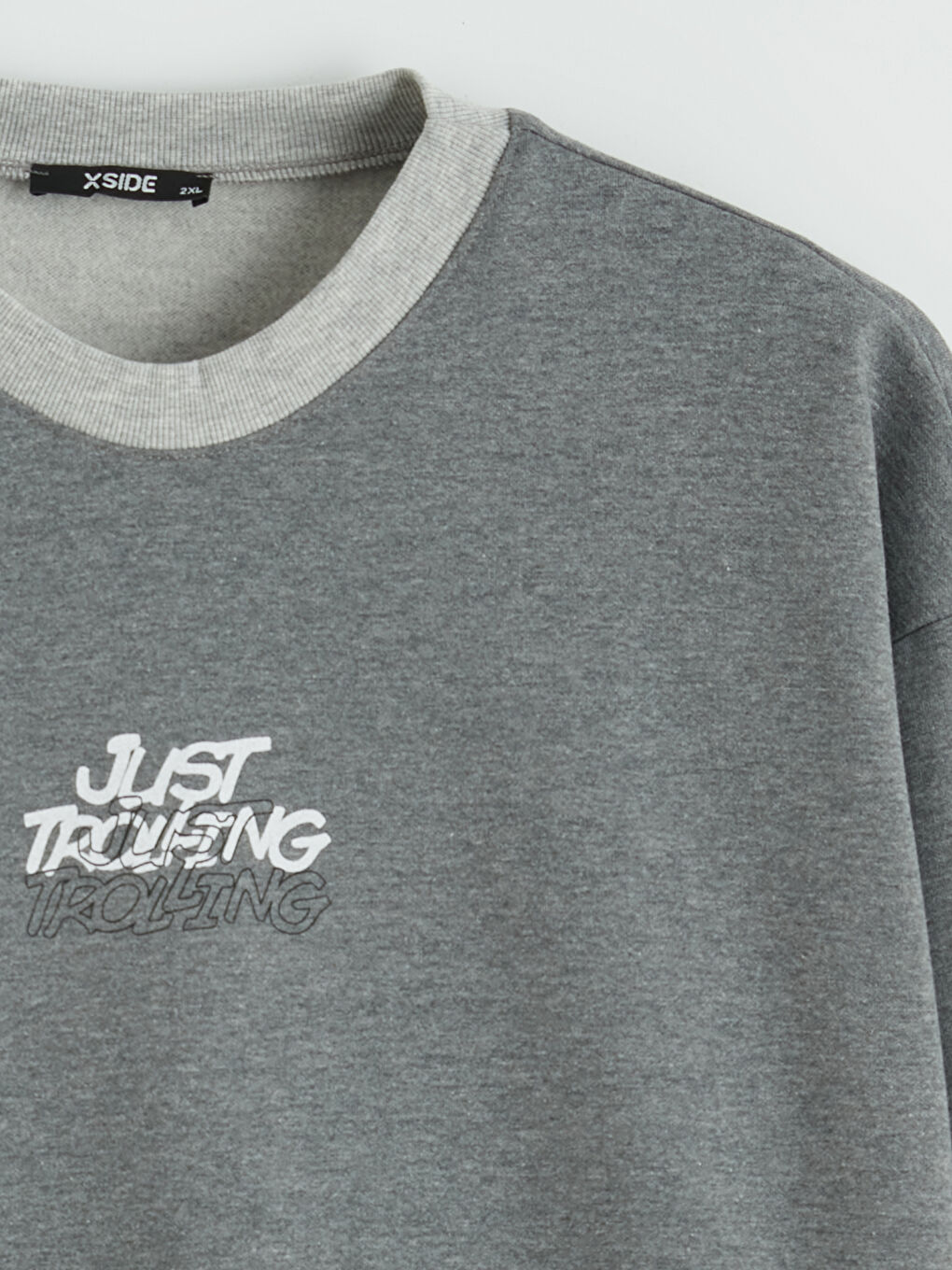 Sweat-shirt Homme Imprimé Col Rond-4