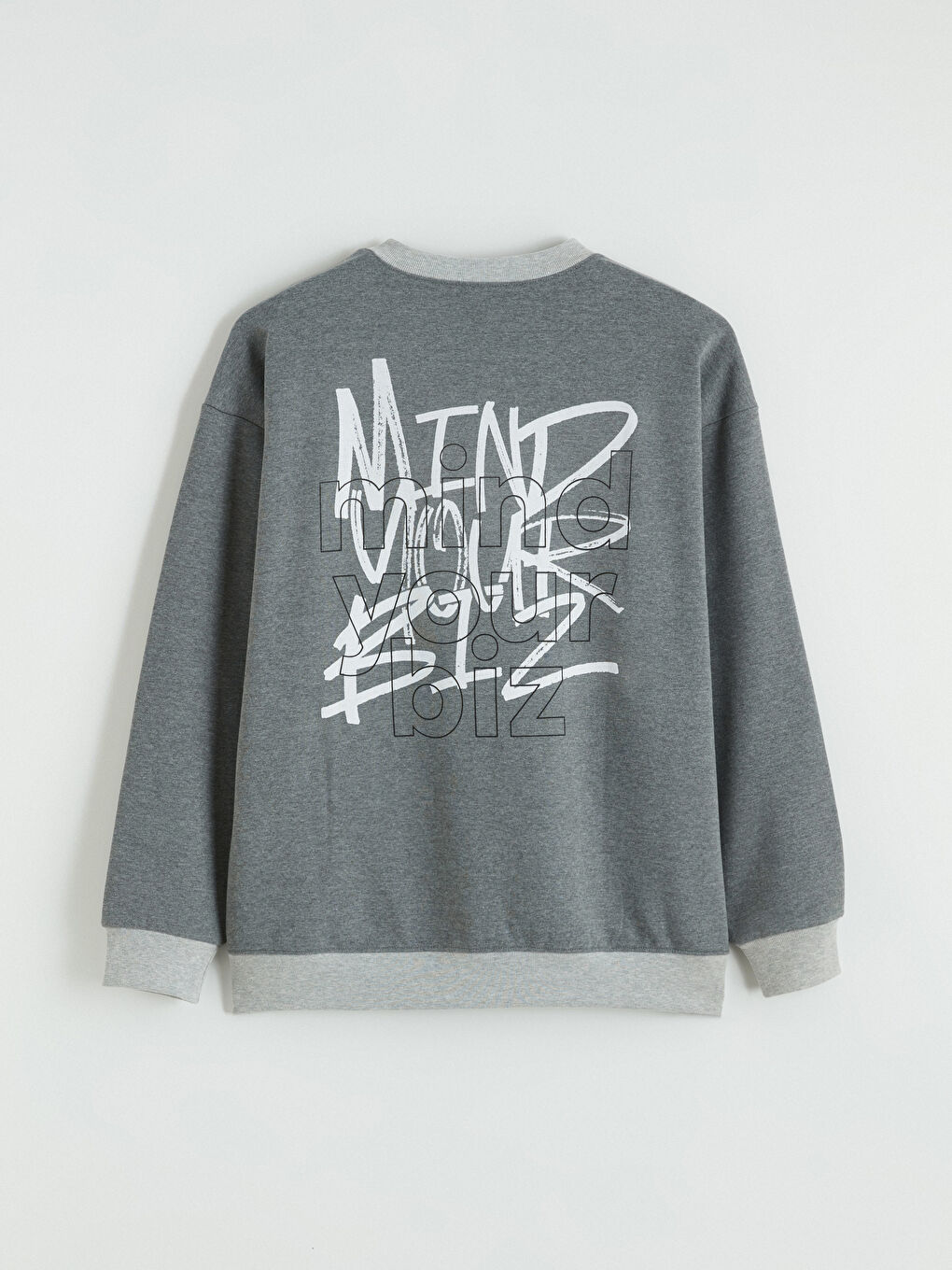 Sweat-shirt Homme Imprimé Col Rond-6