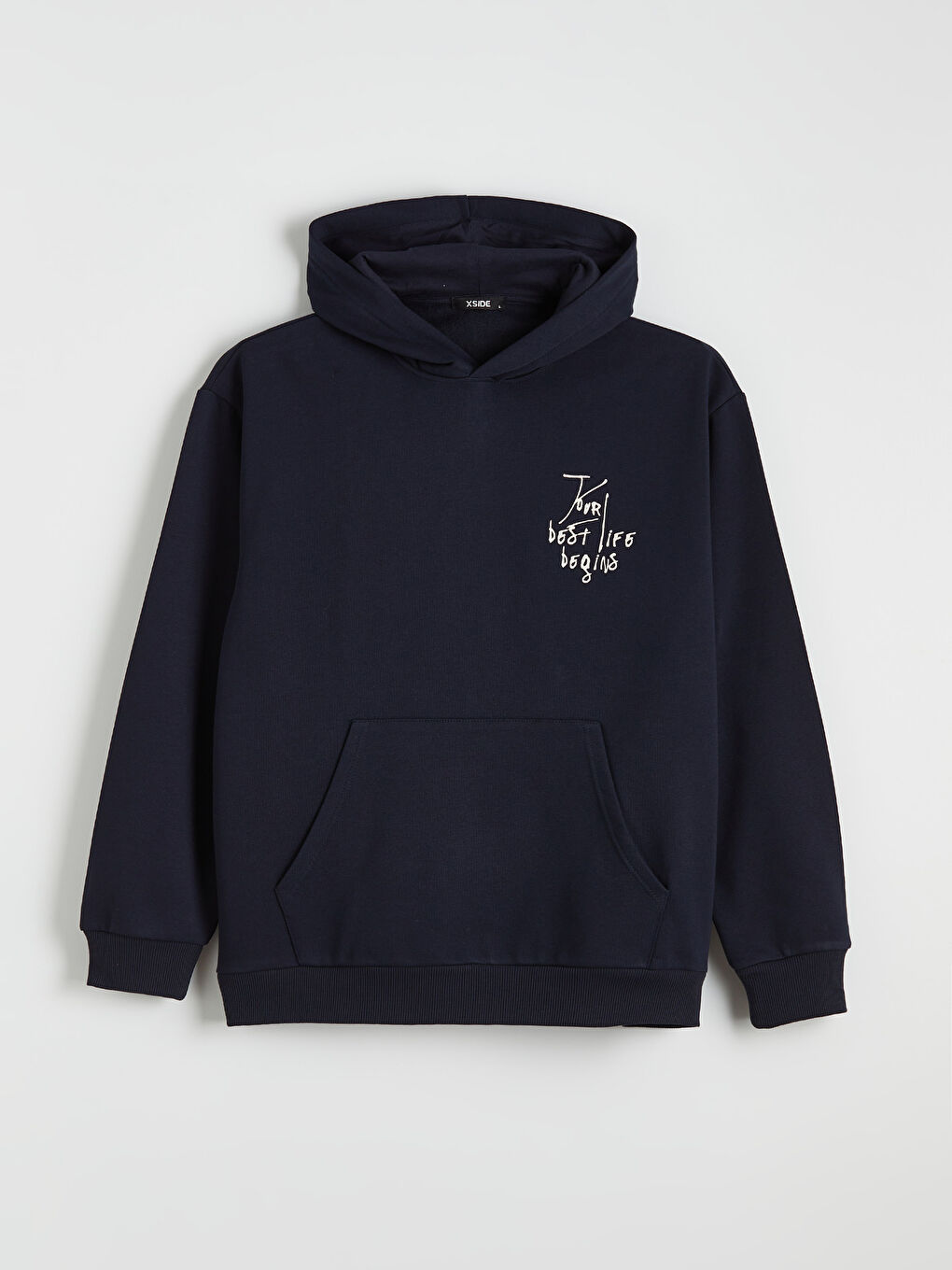 Printed Men's Thick Hoodie-4