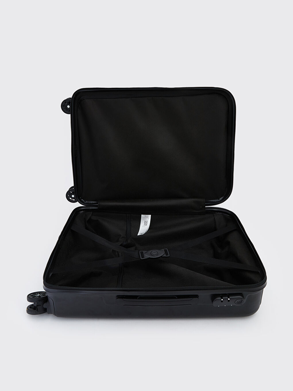 Siyah Kilit Detaylı Büyük Boy Valiz-2