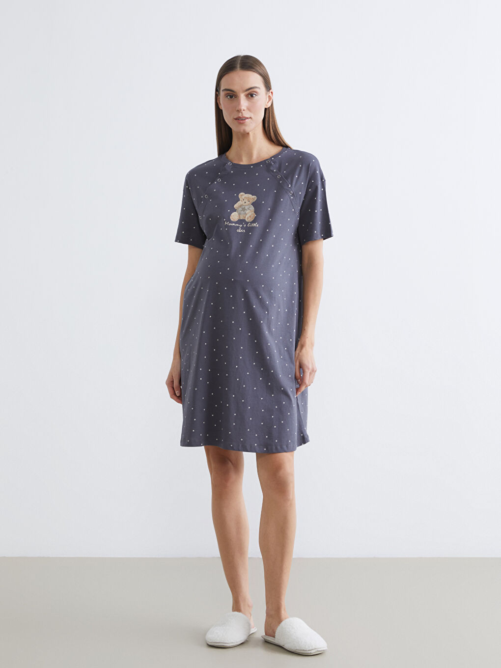 Cămașă de noapte GRI Femeie