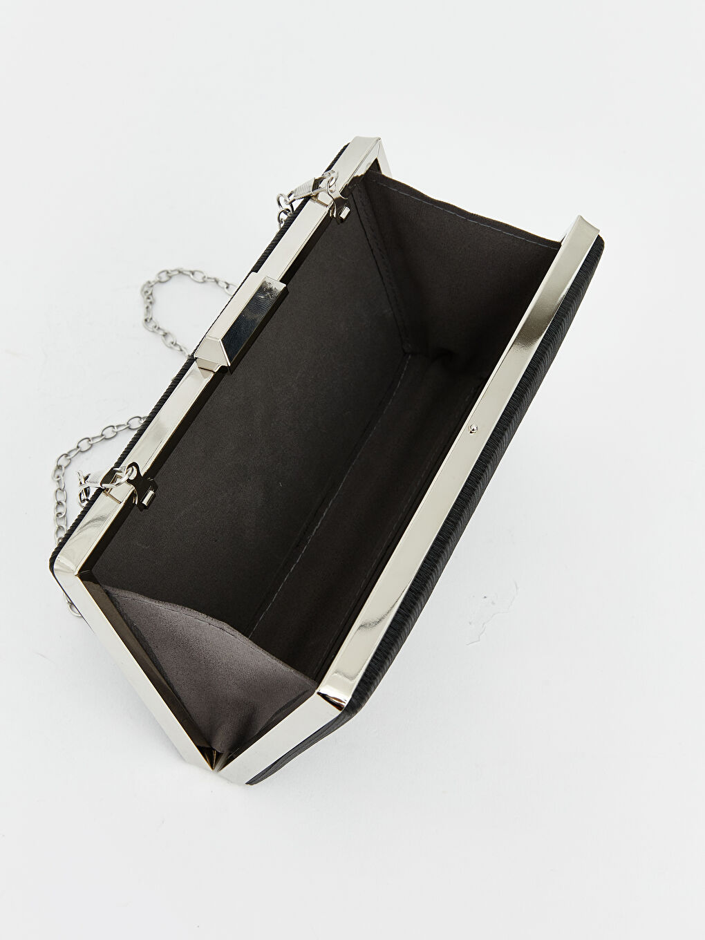 Siyah Zincir Askılı Kadın Omuz Çantası-2